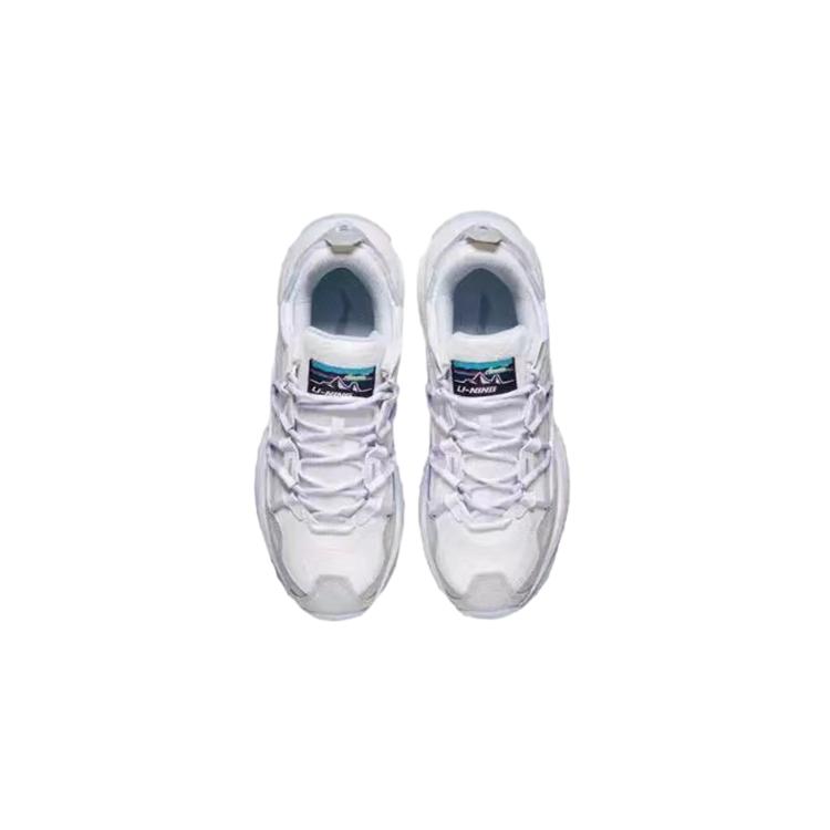 Повседневные кроссовки Li Ning с высоким верхом Женские Стандартные Белые AGCT056-1