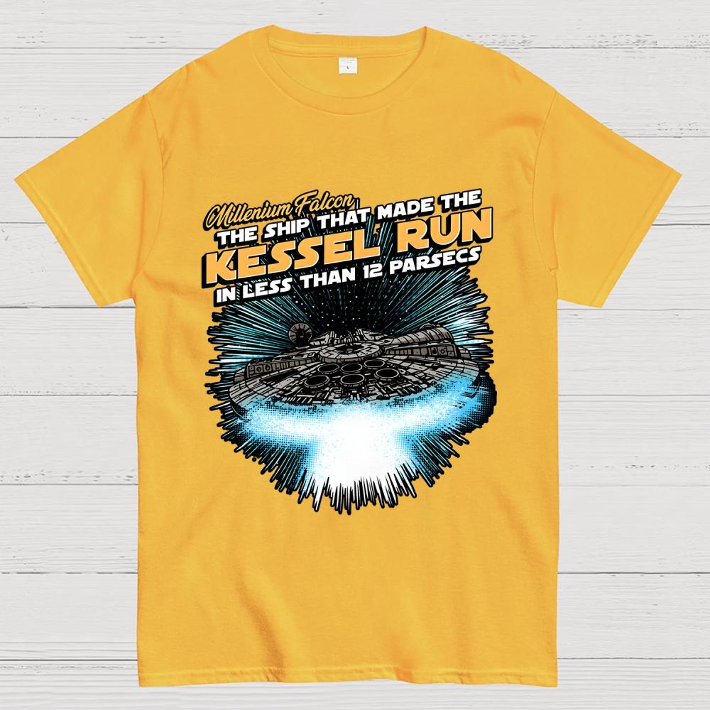 12 Parsecs Cotton Summer Casual Cool Loose T-Shirt