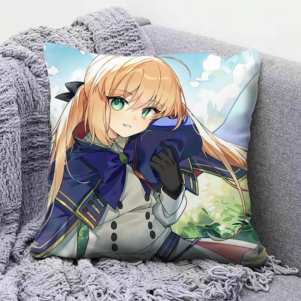 Артория Кастер Fate Grand Order Кастория Чехлы на диванные подушки и Декоративные наволочки на заказ