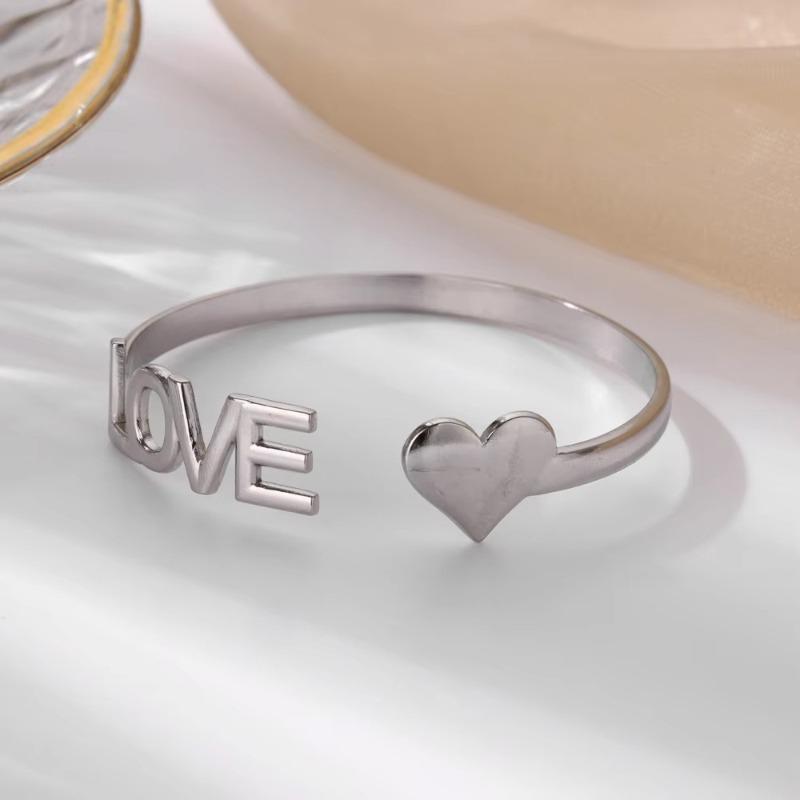 Модная бижутерия Нержавеющая сталь K Золотое покрытие Нержавеющая сталь Браслет с открывающейся бабочкой Открывающийся Легкая роскошь Премиум