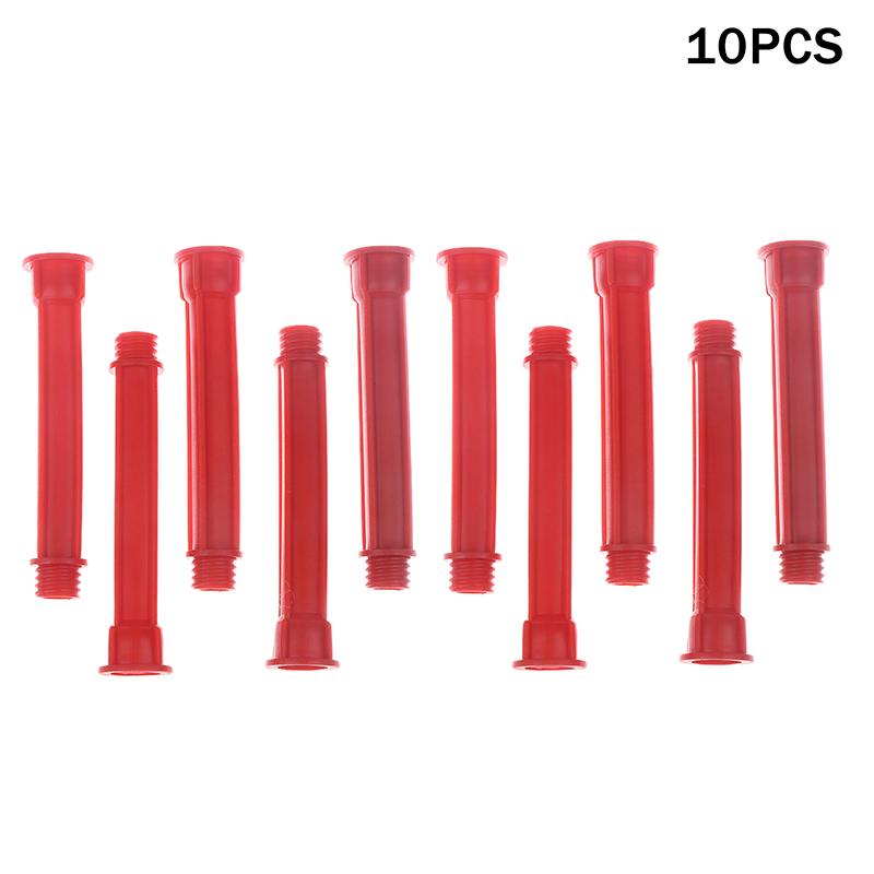5/10pcs Caulking Nozzle Tips Plastic Caulking Extension Tubes Caulk Applicator Caulking Nozzle Replacement Windows Doors Home