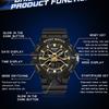 Sanda Watch 3150 Электронные часы Многофункциональные уличные водонепроницаемые мужские часы Простые креативные часы