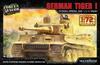 PLATZ Waltersons WW2 Немецкий танк Tiger I Ранняя модель 504-й батальон тяжелых танков Весна 1943 Тунис Пластиковая модель WS55001R 1/72 (танк)