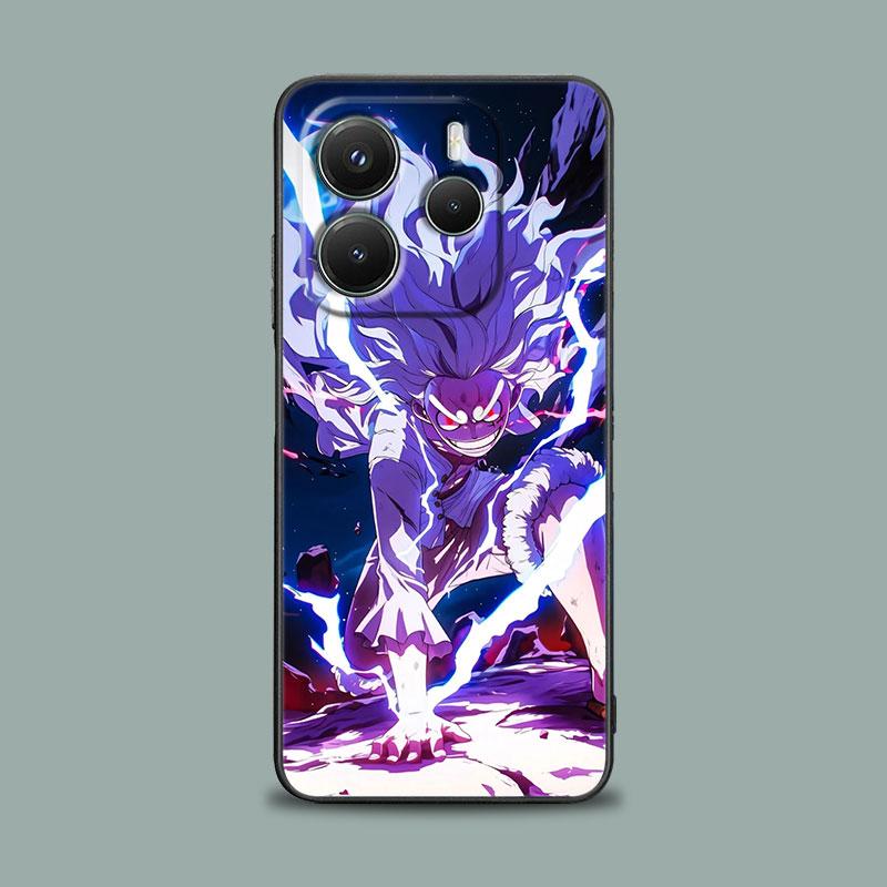 Ones Pieces Sun God Nika Luffy Case For Xiaomi Redmi Note 15 14 13 12 11 10 Pro Plus 5G For Redmi 15C 15 14C 13C 12C Phone Cover