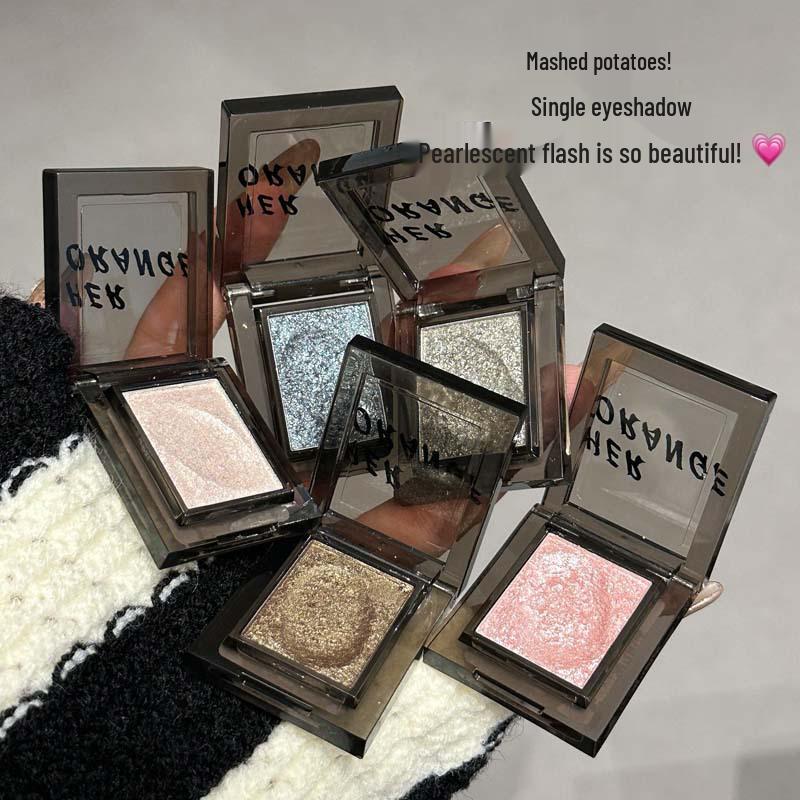 HERORANGE Палитра теней для век Smoky Sweet Cool: Сияющий и Матовый, Высокопигментированный для Осветления, Натуральный Вид, Доступная Косметика