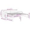 VidaXL Daybed and Trundle Bed and Mattress Light Grey 100x200 Cm Velvet 3196960
