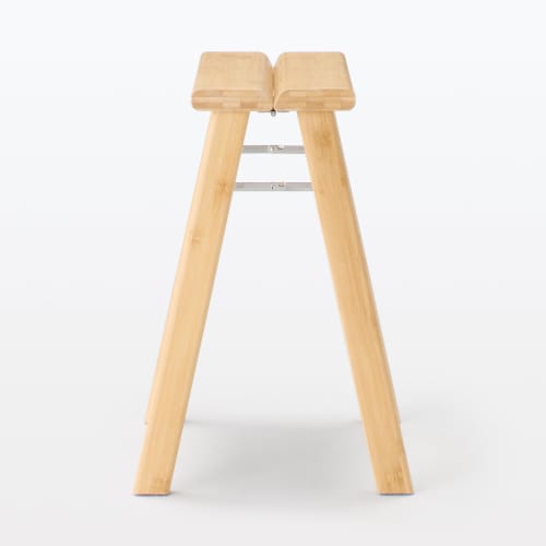 MUJI Складной табурет маленький Ширина 34 x Глубина 31 x Высота 45 см Материал бамбук 83497897