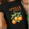 Модная женская футболка с принтом фруктов и апельсинов, забавная повседневная футболка с круглым вырезом и короткими рукавами, летняя женская футболка
