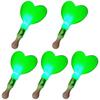Glow Sticks Light Color Changing Light Mini Heart Lamp Gifts for Interior Livehouse New Year Concert KPOP Luminous Lamp