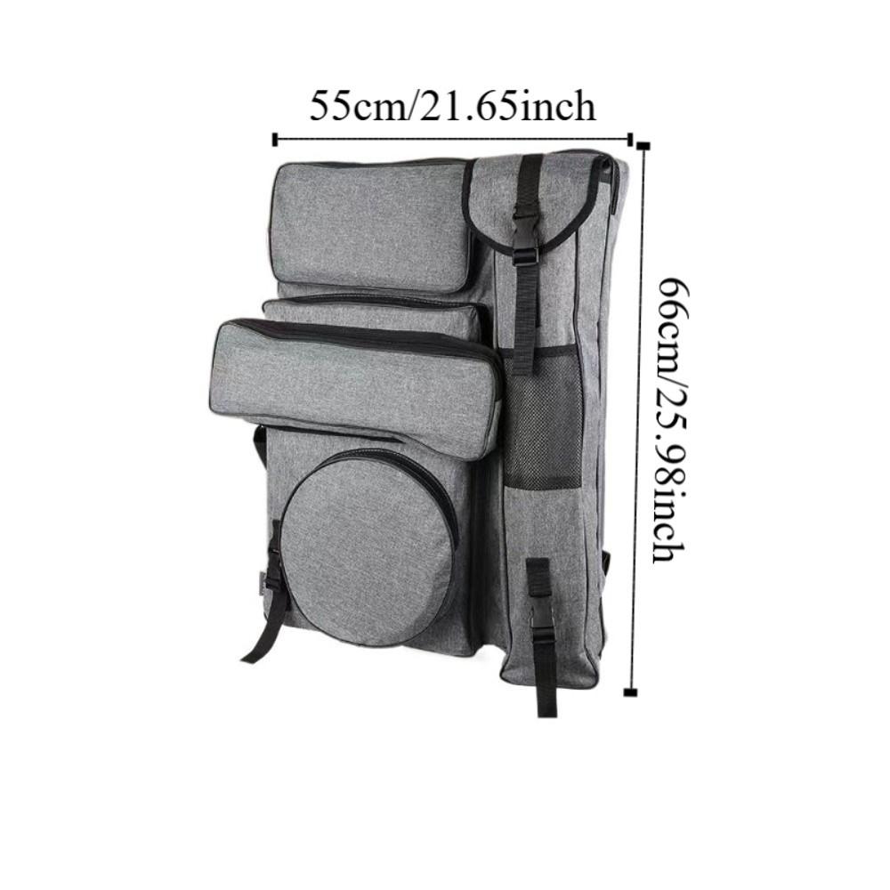 Сумка для художественных инструментов большой вместимости, холщовая сумка для рисования, сумка для холста художника, рюкзак для холста, студенты