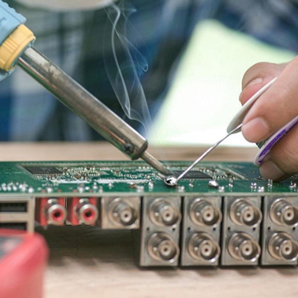 Сварочная проволока для полюсных наконечников Низкоплавкая проволока с флюсом 0,8 мм Паяльная проволока Сварочный инструмент