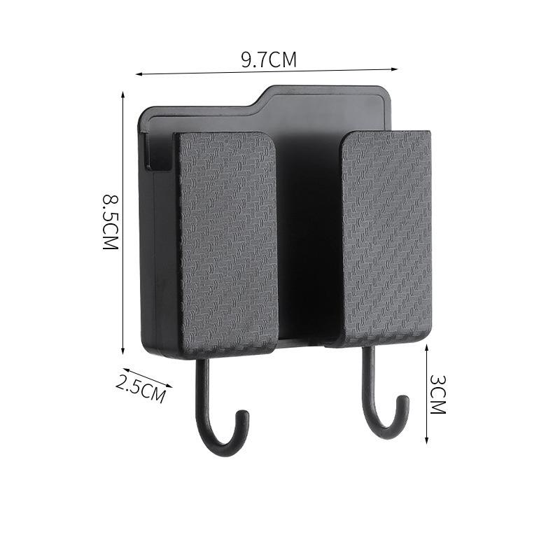 4/1 шт настенный ящик для хранения многофункциональный органайзер без перфорации пульт дистанционного управления телевизором DIY держатель для зарядки мобильного телефона