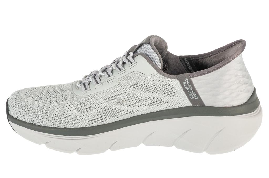 Skechers Slip-ins: D'Lux Walker 2.0 - Rezinate, Mens Grey Sneakers