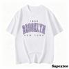 2027 New Summer Unisex T Shirt 1898 Brooklyn New York Print Short Sleeve TShirts Warm Casual Streetwear Hip Hop Y2k Clothes Tops