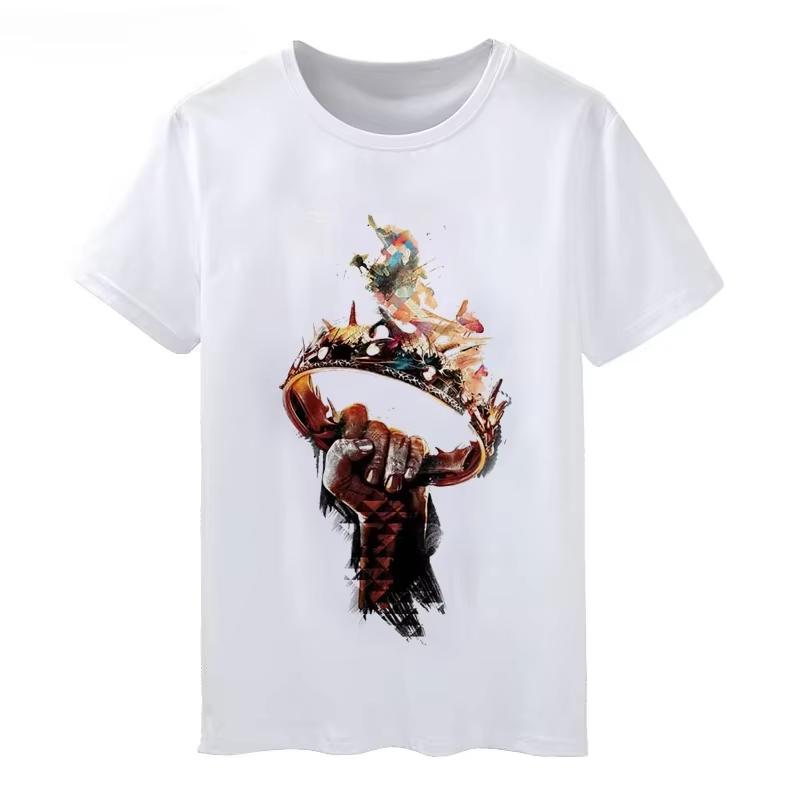 2026 Vintage Movie and TV Show Tribute A Song of Ice and Fire Print TShirt Streetwear Trendy Apparel