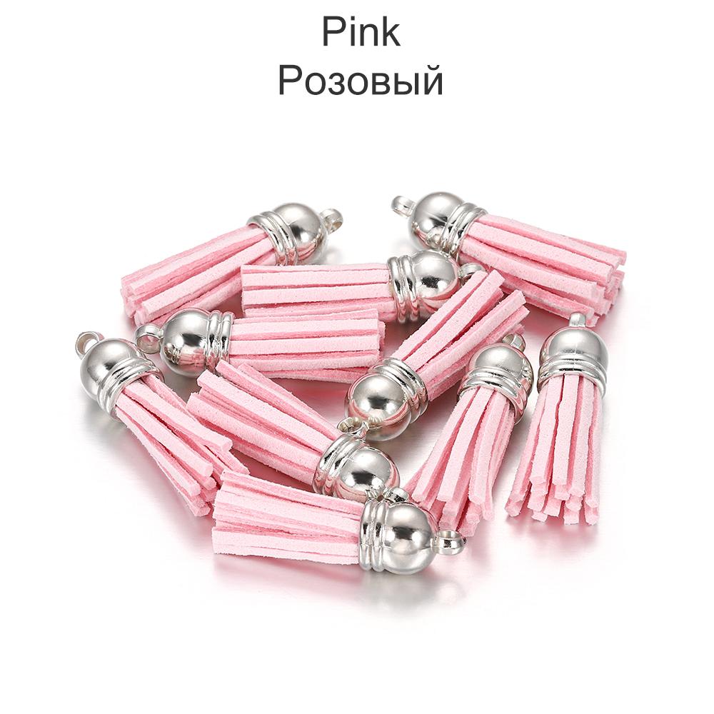 20pcs/lot 38mm Tassel Vintage Leather Tassels Fringe for Purl Macrame Pendant For DIY Jewelry Making Supplies Accessories