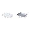 Baking Tray with Pastry Cooling Grid Rack Stainless Steel Barbecue Plate Nonstick Cake Pan Oven Baking Kitchen Bakeware Tools
