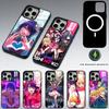 Чехол для телефона Anime O-Oshi no ko Для iPhone17,16,15,14,13,12,11 Plus,Pro Max Магнитный Для Magsafe Беспроводная зарядка
