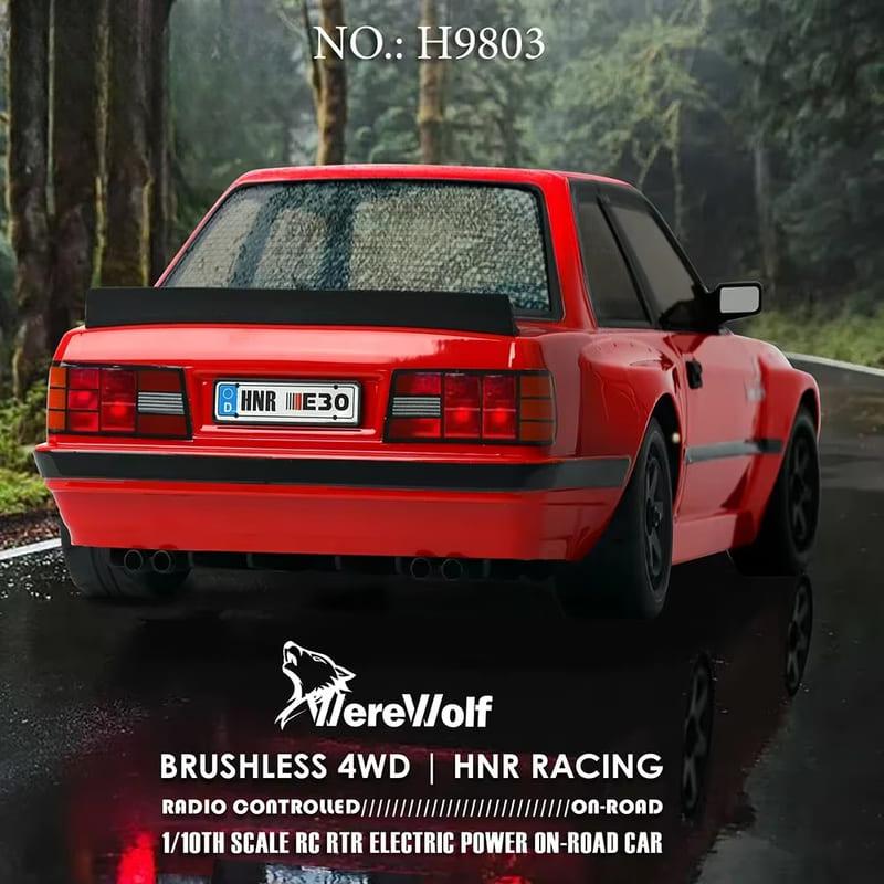 Simulation 1: 10HNR H9803 Werewolf 4WD RTR Brushless RC Electric 4WD Remote Control Model Car Road Race Drift Car Boy Gift Children Toy