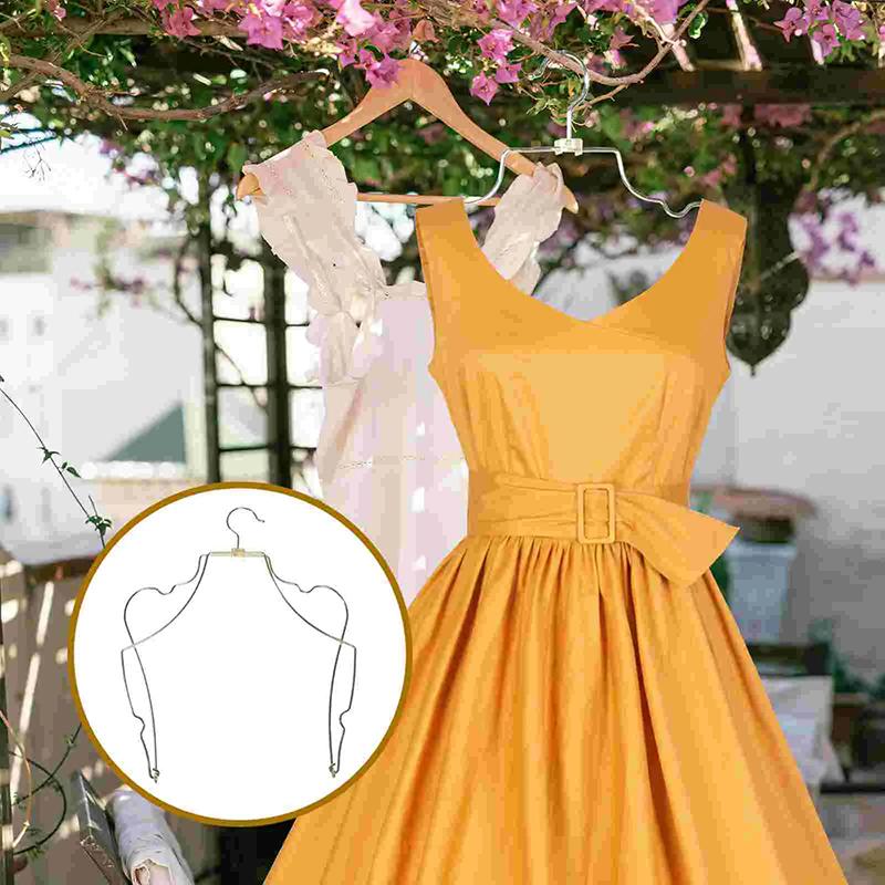 Вешалка для купальника из металлической проволоки, вешалка для бикини в форме тела, складная вешалка для хранения нижнего белья, вешалка для гардероба