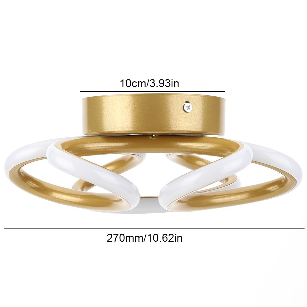 Nordic Luxury Chandelier Easy To Install Mental LED Pendant Light Wall Mounted Floral Shape for Living Room Bedroom Dining Room