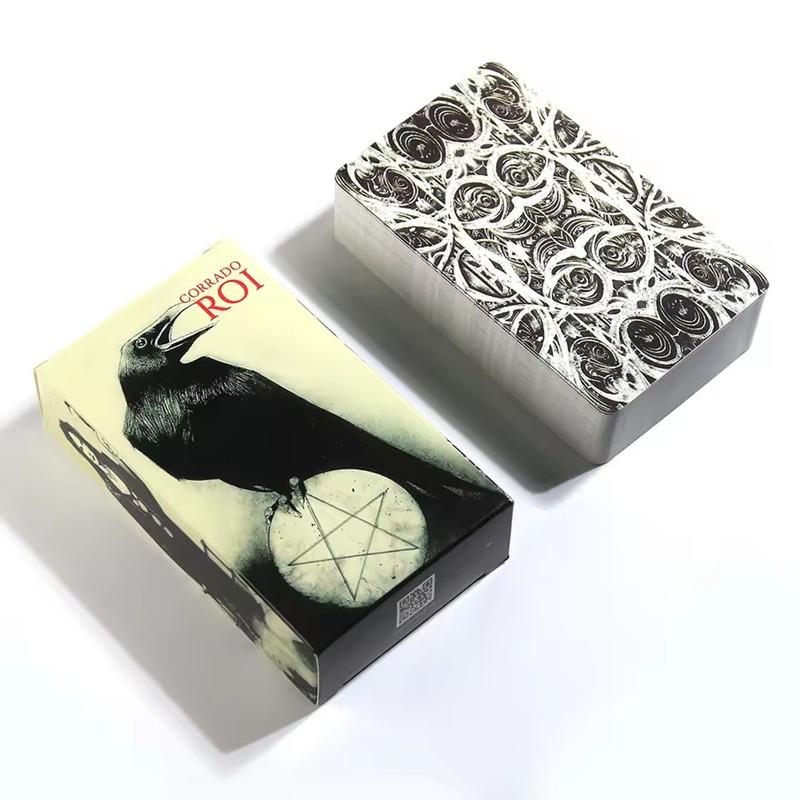 Corrado Roi Tarot Deck Oracle Cards Entertainment Card Game for Fate Divination Tarot Card Game