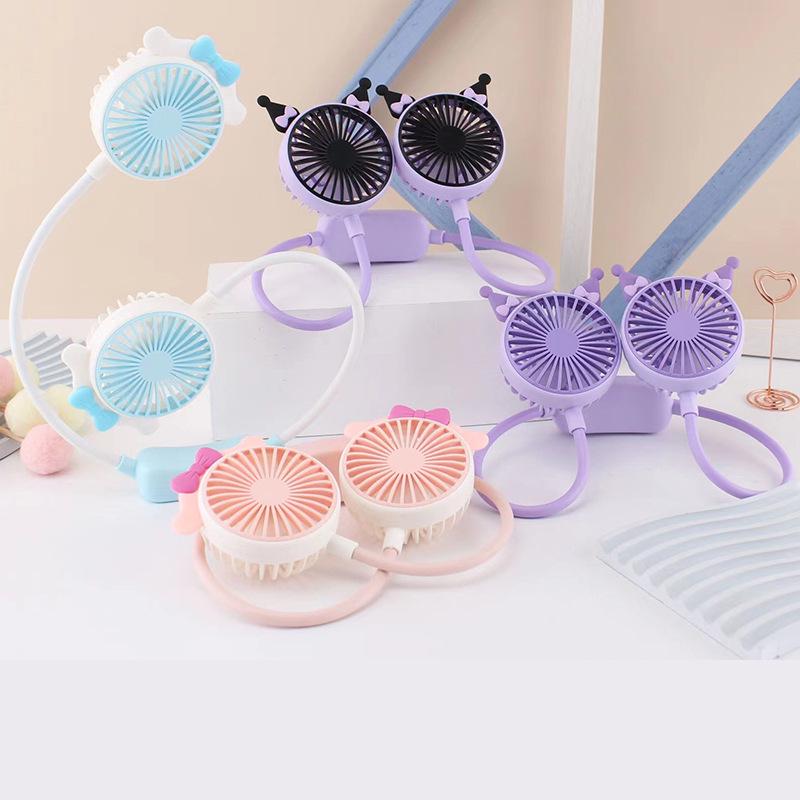 Портативный USB-вентилятор с рисунком - мини-настольный электрический вентилятор для использования на открытом воздухе