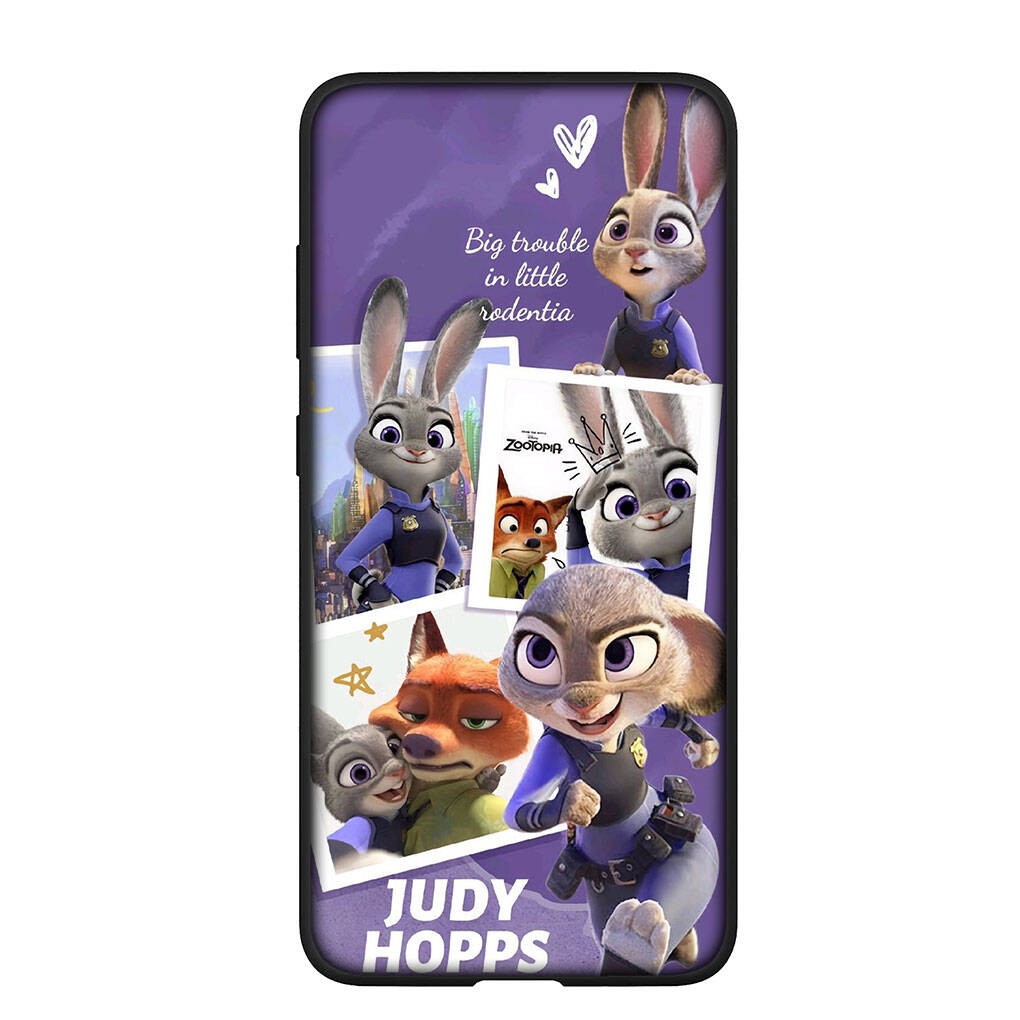 Чехол для телефона Samsung Galaxy S25 S23 S22 S24 Ultra FE A05 A06 A15 A16 A36 A37 A35 A54 A55 A56 A57 A25 A26 A53 Джуди Аниме Зверополис Гари Ник 2 Обложка