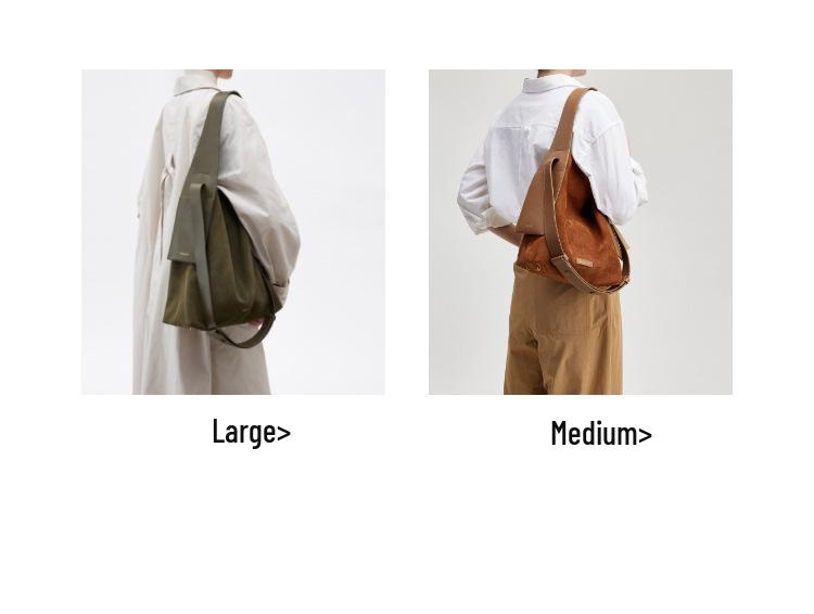 В наличии Сумка-тоут Songmont Yamashita из замши: Сумка большой вместимости, трансформер, на плечо/через плечо