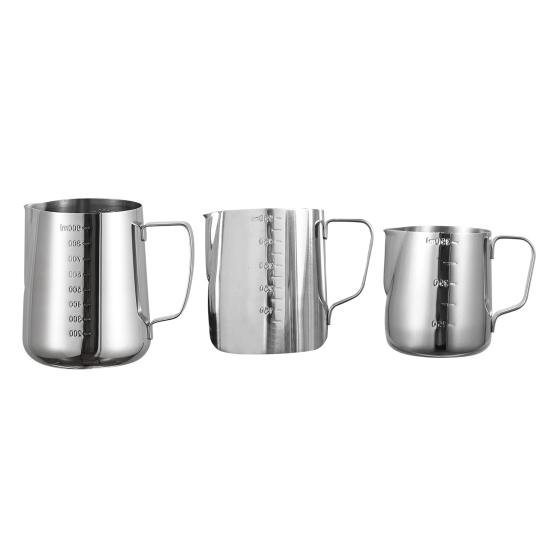 350 мл, 600 мл, 1000 мл, чашка для латте-арт из нержавеющей стали, защита от капель, кувшин для изготовления свечей, высокий