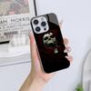 Чехол для телефона N200 Nightmares Skull Design для iPhone 16 15 Pro Max 8 Plus Samsung S24 S23 A54 A35 Redmi Note 13 12 Pro с покрытием из закаленного стекла