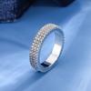 Сверкающее высококачественное женское кольцо из циркония для вечеринки, банкета, дня рождения, украшения для невесты, свадьбы, помолвки, подарка