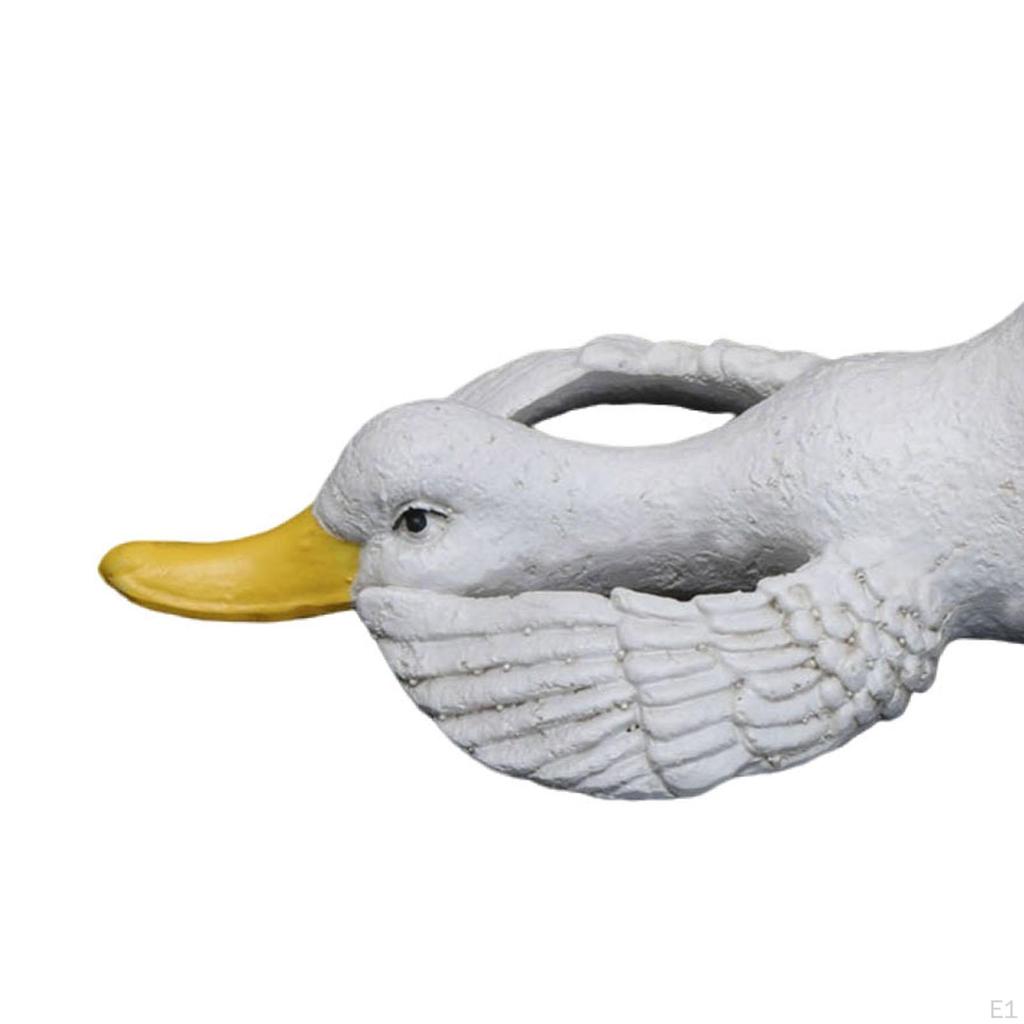 Animal Sculpture Duck Statue Figurine Ornament for Bedroom Birthday Living Room