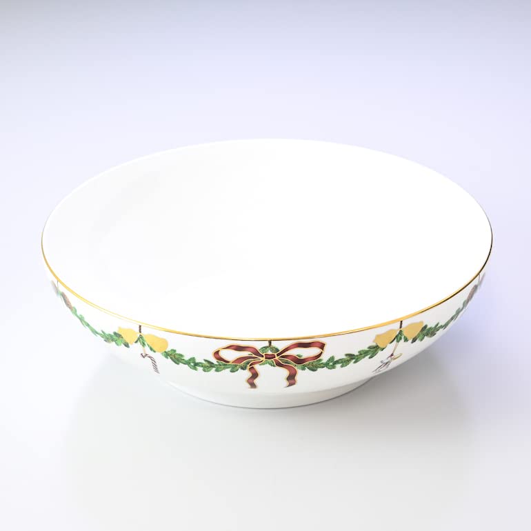 ROYAL COPENHAGEN Рождественская тарелка Starfluted, 25 см, 2200 мл, Глубокая тарелка, 2503580 [Параллельный импорт]