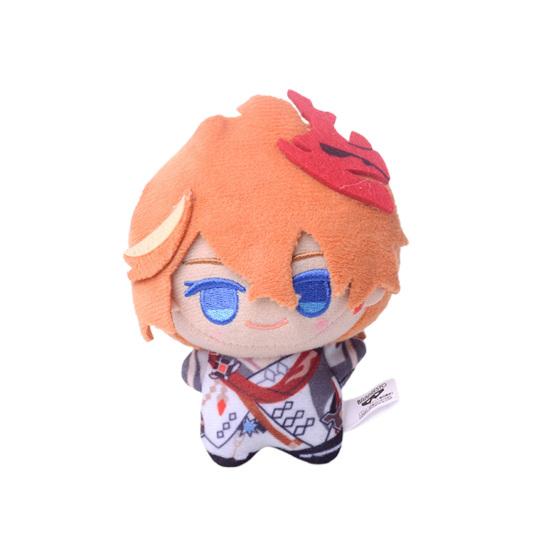 10cm Pluszowa Zawieszka Laleczka Urocza W Pełni Wypełniona Nieodkształcalna Plusz Genshin Impact Zhongli Xiao Tartaglia Brelok dla Dzieci