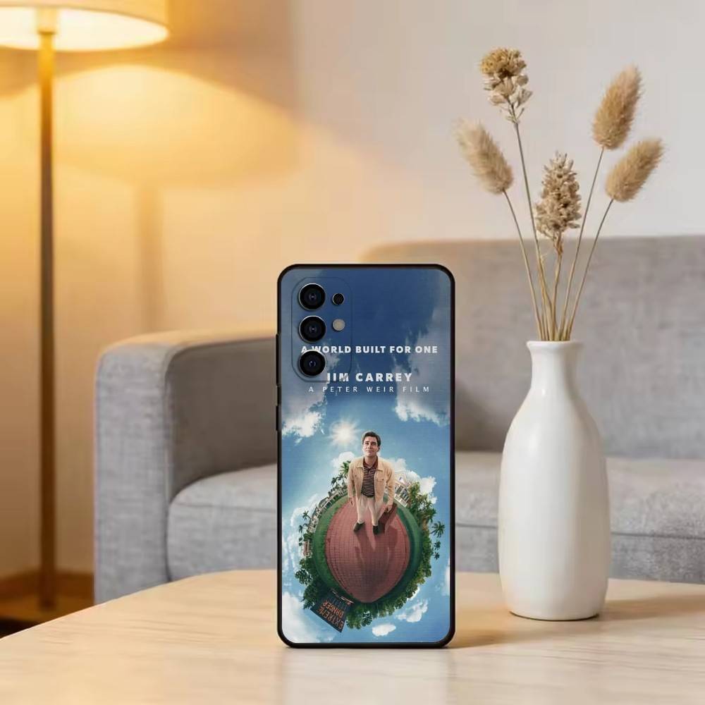 Чехол для телефона T-The T-Truman S-Show Черный Силиконовый Мягкий Для Samsung S25,S24,S21,S22,S23,S30,Ultra,S20,Plus,Fe,Lite
