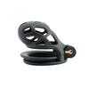 Black Small Short Male Plastic Chastity Lock Slave Cuckold Cock Bondage Cage Adult Sex Toys