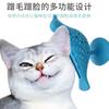 Силиконовый Грызунок-Погремушка для Кошек, Игрушка-Кормушка с Присоской и Кошачьей Мятой, Зубная Головоломка для Котят и Кошек, Домашний Подарок, Уютная Игра