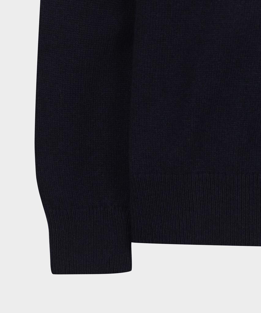 Свитер BROOKS BROTHERS с круглым вырезом и интарсией с золотистым ретривером (военно-морской флот) (Bbwrmff302)