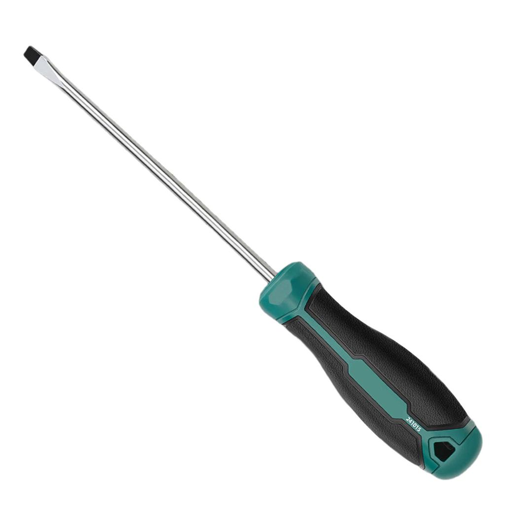 Magnetic Tip Screwdriver 6mm Crosses/Flat Professional Cushion Grip for Hand Making Home Mechanical Repair Project