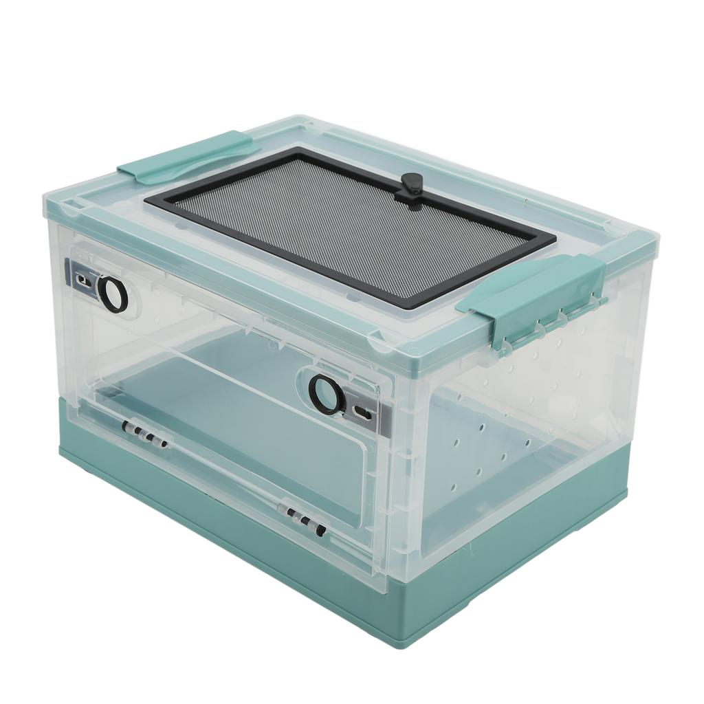 Террариум для рептилий, вентилируемый, складной, кормушка для рептилий, ящериц, черепах, лягушек