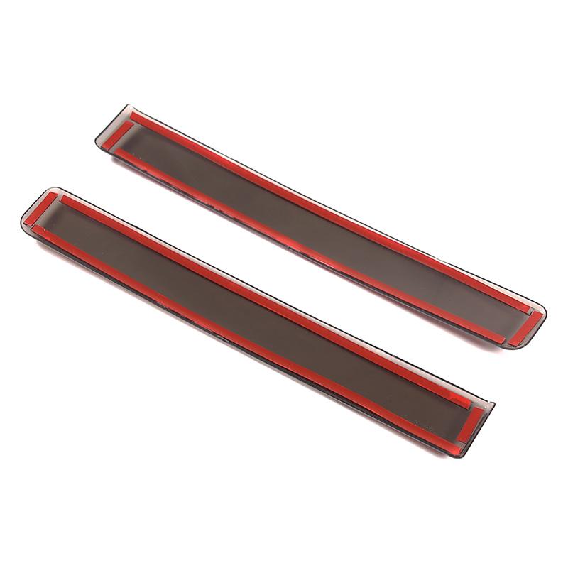 For Land Rover Defender 90 110 130 2020 2021 2022 2023 2024 ABS Black Car Rear Fog Lamp Cover Sticker Car Exterior Accessories usgm4