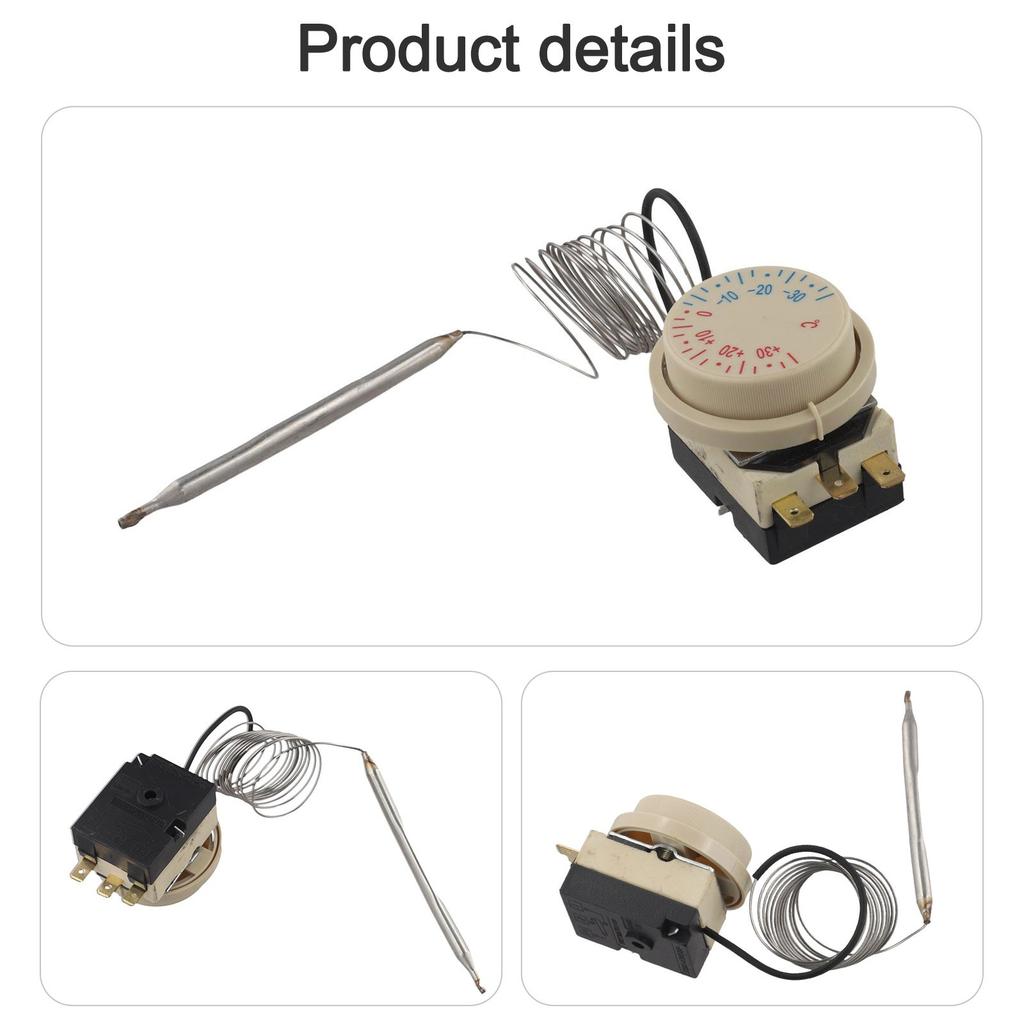Refrigerator Thermostat Straightforward Installation Mechanical Control