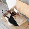 Korean Lace Aesthetic Large Capacity Shoulder Bucket Bag for Women - Spring/Summer