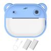 Kids Mini Instant Print Camera 2.0Inch IPS Screen Child Camera 24MP HD 1080P Video Selfie Video Camera Gift for Birthday/Holiday