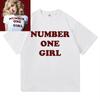 Розе Новый Альбом Номер Один Девушка Одинаковая Футболка Женская Одежда Харадзюку Футболки Унисекс Высокое Качество Хлопок Графическая Одежда