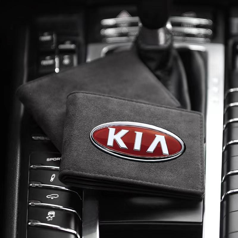 Leather Credit Card Case Car Driving Documents Protective Case For Kia Rio Ceed Sportage Cerato Soul Sorento K2 K5 K6 K7 K8 Flip