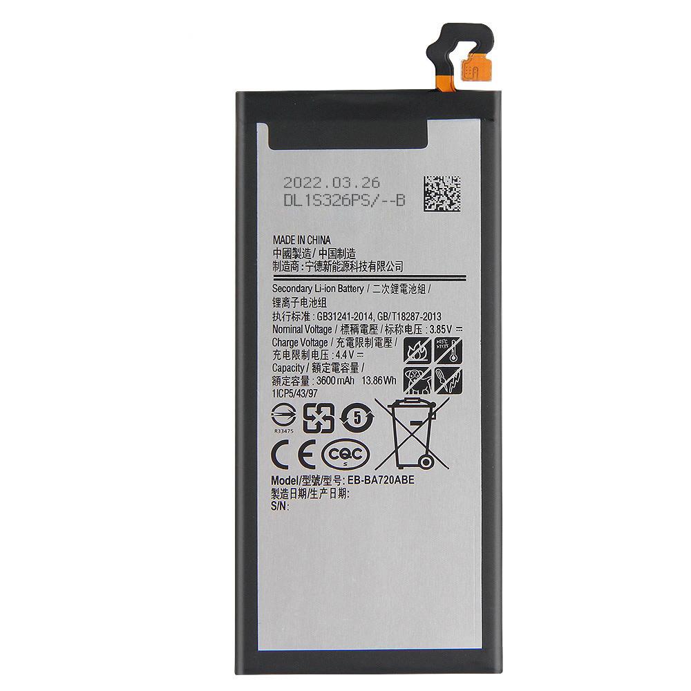 Original Replacement Battery EB-BA720ABE For Samsung GALAXY A7 2017 Version A720 SM-A720 3600mAh