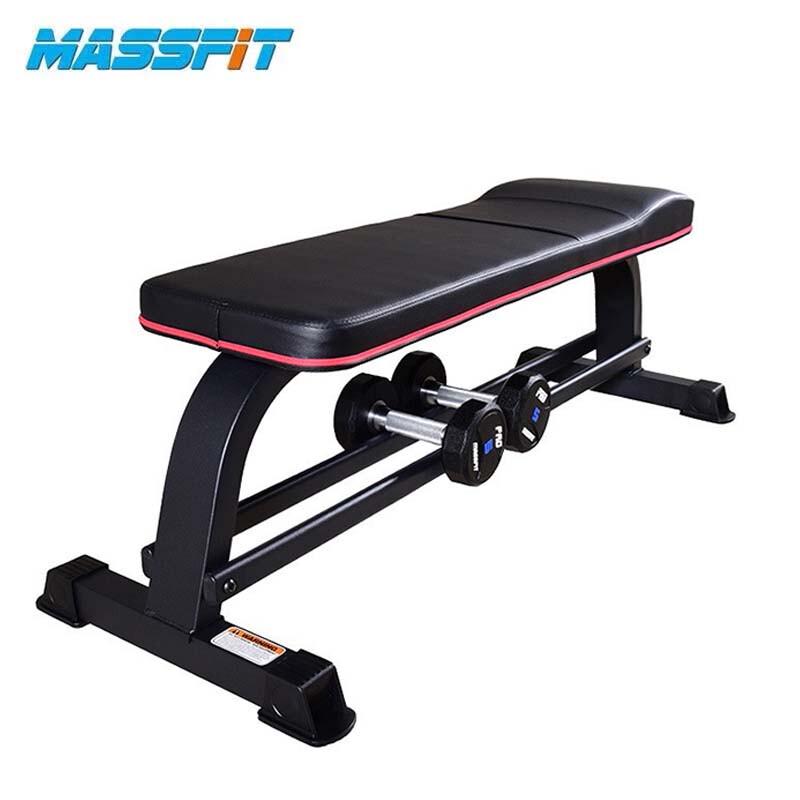 Многофункциональная регулируемая скамья для пресса и гантелей MASSFIT