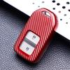 Carbon Fiber Key Shell for Honda Civic, Accord, URV, Breeze, Avancier, CRV, Inspire - Car Decoration Accessory.
